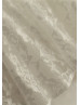 Ivory Lace Tulle Deep V Back Wedding Flower Girl Dress With Flower